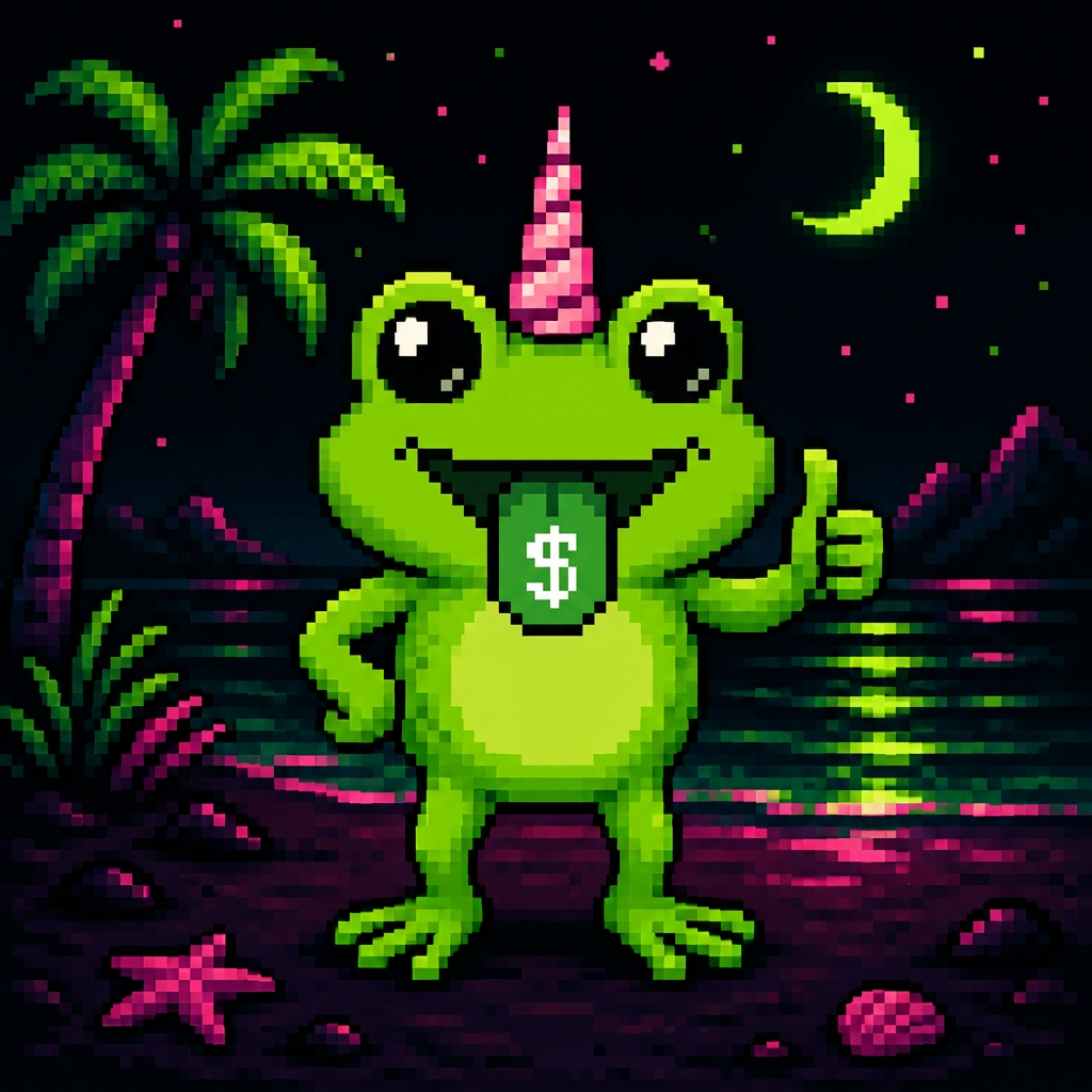 CASHFROG meme character 01