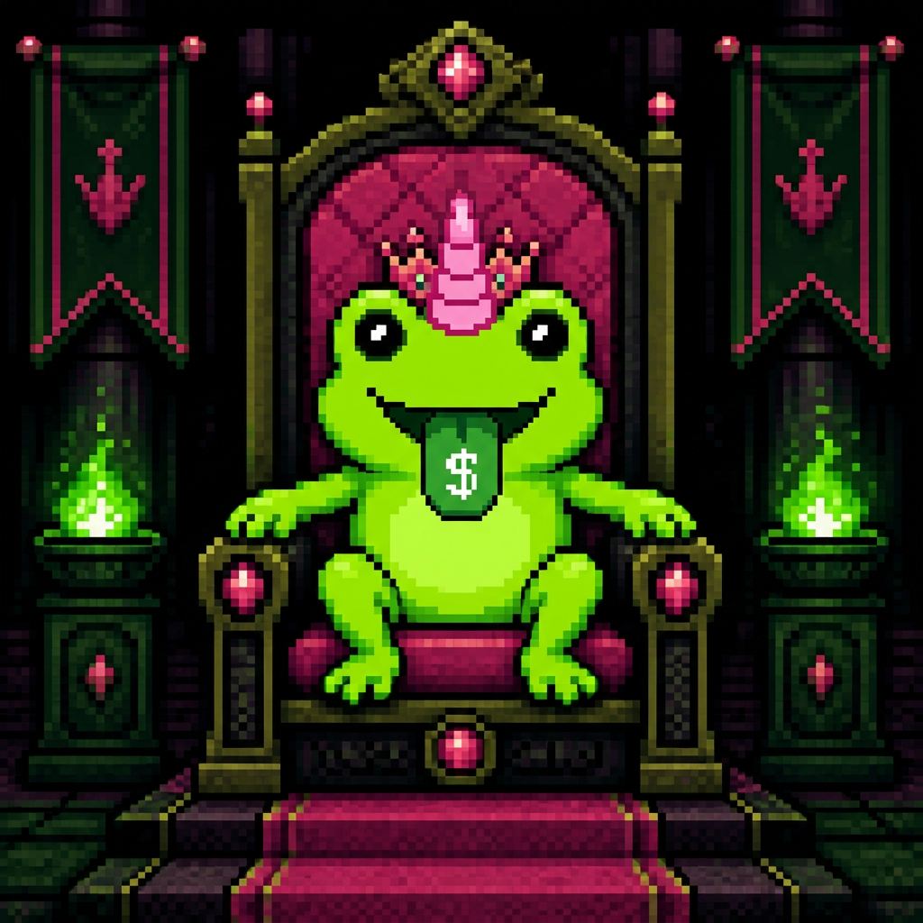 CASHFROG meme character 05