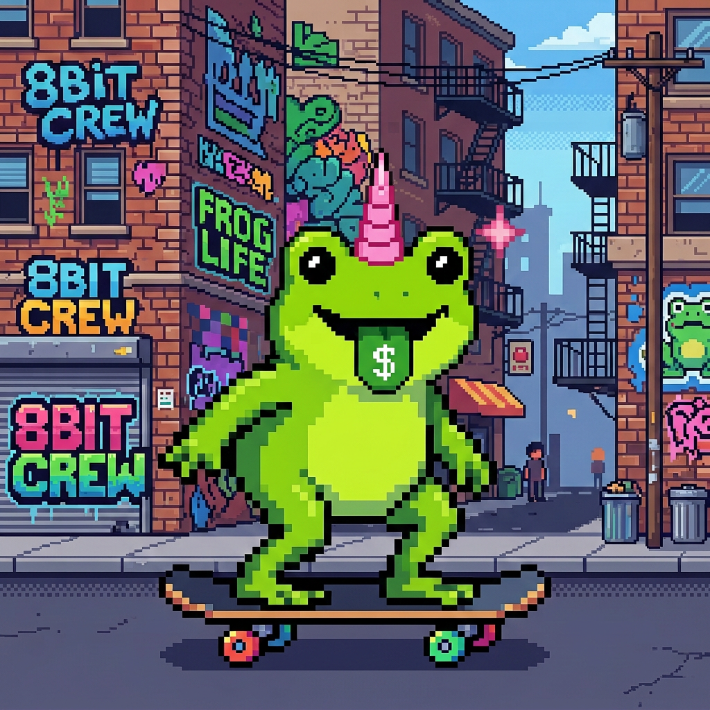 CASHFROG meme character 08