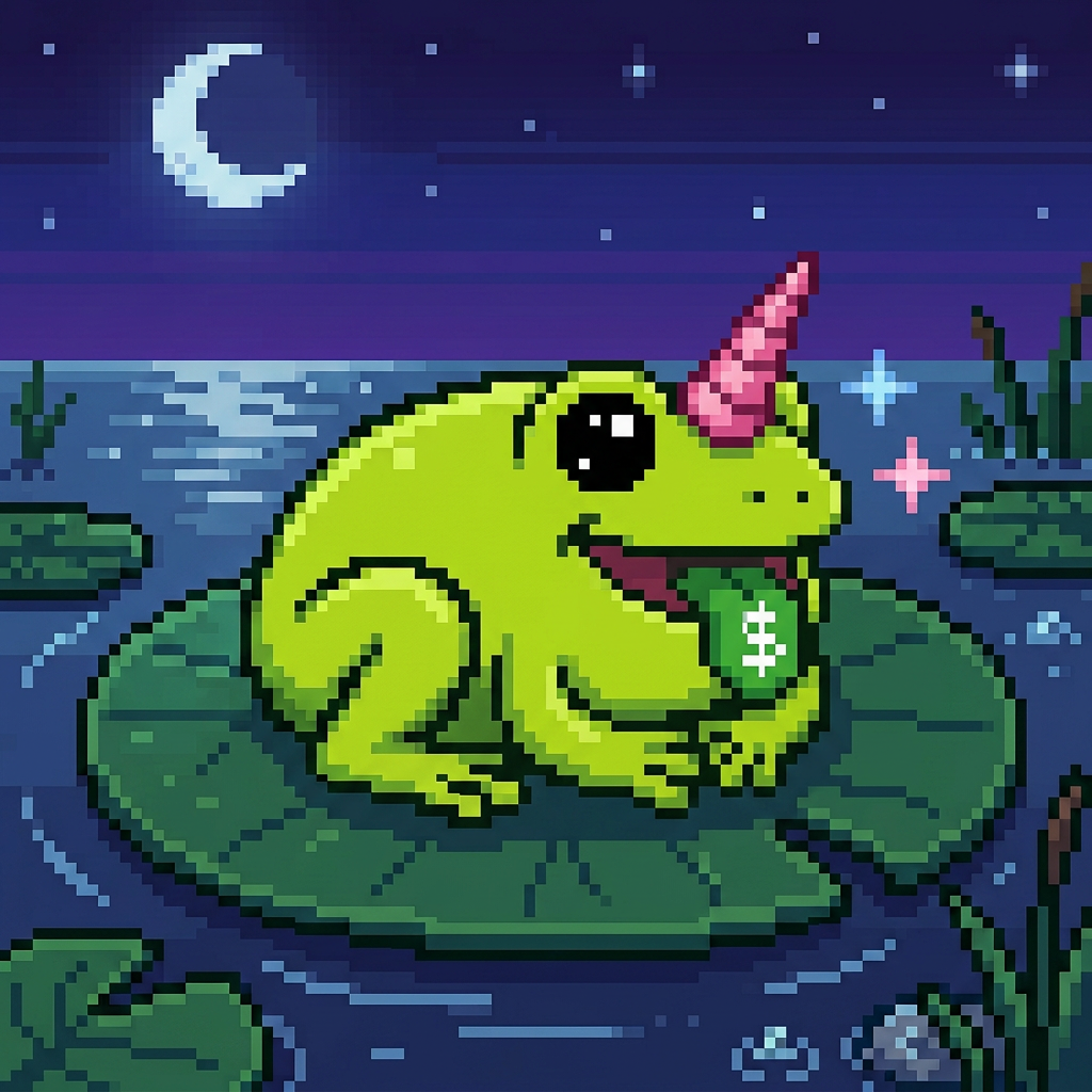 CASHFROG meme character 10